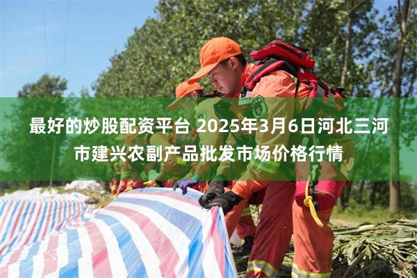 最好的炒股配资平台 2025年3月6日河北三河市建兴农副产品批发市场价格行情