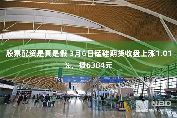 股票配资是真是假 3月6日锰硅期货收盘上涨1.01%，报6384元