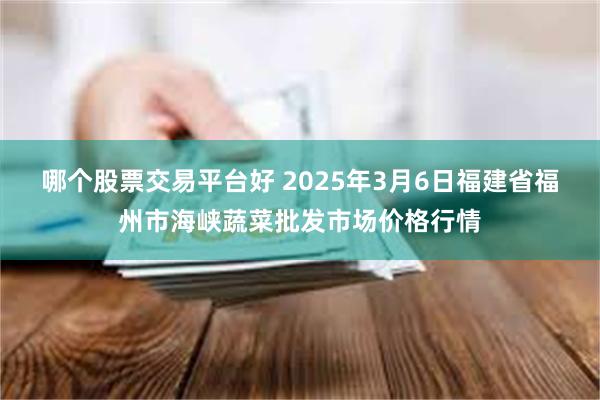 哪个股票交易平台好 2025年3月6日福建省福州市海峡蔬菜批发市场价格行情