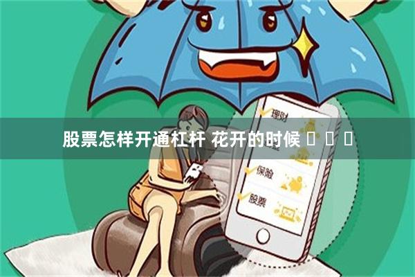 股票怎样开通杠杆 花开的时候 ​​​