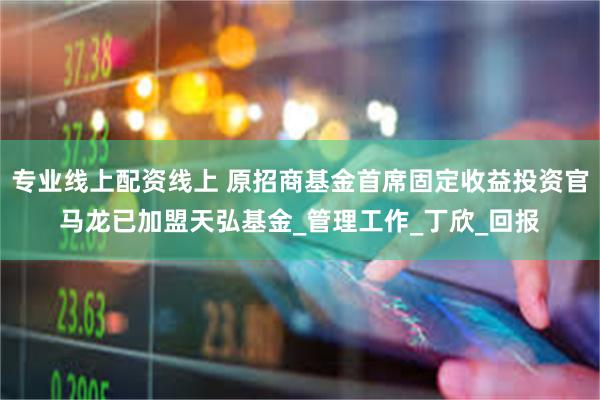 专业线上配资线上 原招商基金首席固定收益投资官马龙已加盟天弘基金_管理工作_丁欣_回报