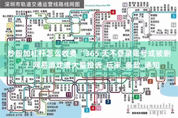 炒股加杠杆怎么收费 “365 天不登录账号或被删”？网易游戏遭大量投诉_玩家_条款_通知