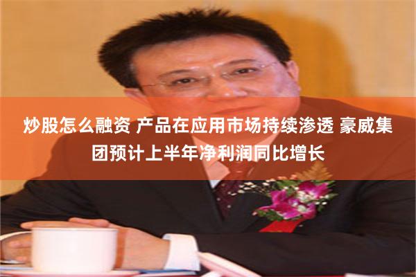 炒股怎么融资 产品在应用市场持续渗透 豪威集团预计上半年净利润同比增长